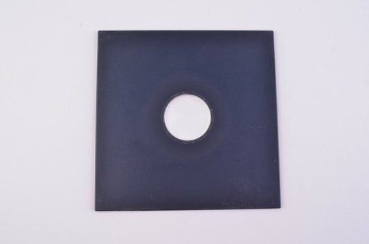 All Metal Lens Board 34mm Copal #0 Openings 5.5" Square Board