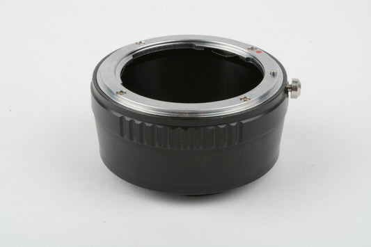 Fotodiox Nikon Lens Mount to Sony Nex E-Mount Bodies Adapter, Barely Used