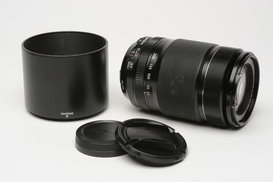 Fujifilm Fujinon Super EBC XF 55-200mm F3.5-4.8 R LM OIS w/Hood, Caps, Nice