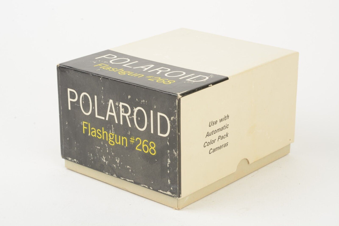 NEW POLAROID #268 FLASHGUN IN BOX, NEVER USED