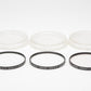 SET OF 3 EXC++ TIFFEN PHOTAR FILTERS (PLUS 3, PLUS 2, SKY 1A), VERY CLEAN, CASES