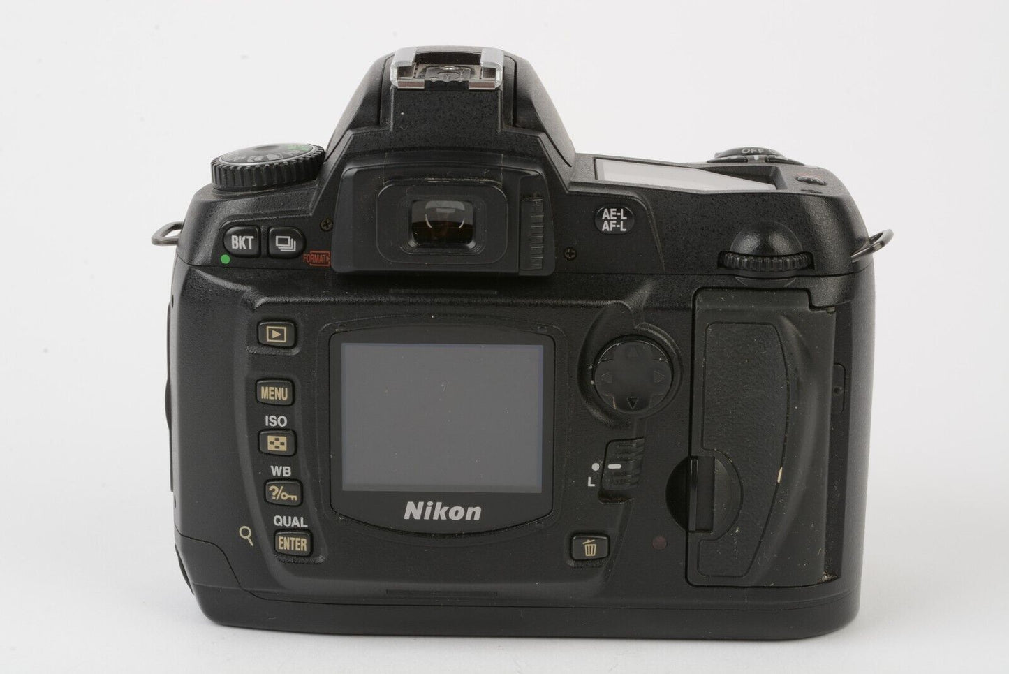 Nikon D70 6.1MP Digital Body, Batt+charger+strap+16Gb, CF, 12099 Acts!