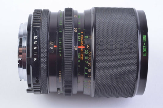 Sigma 39-80mm F3.5 Zoom Lens, UV+Case+Caps Sharp Lens, Minolta MD, Tested