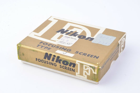 Nikon J Focusing Screen For Nikon F Series Camera, Boxed