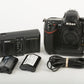EXC++ NIKON D3 12.1 MP DSLR BODY, 2BATTS + CHARGER+CAP, TESTED, ONLY 43K ACTS!!