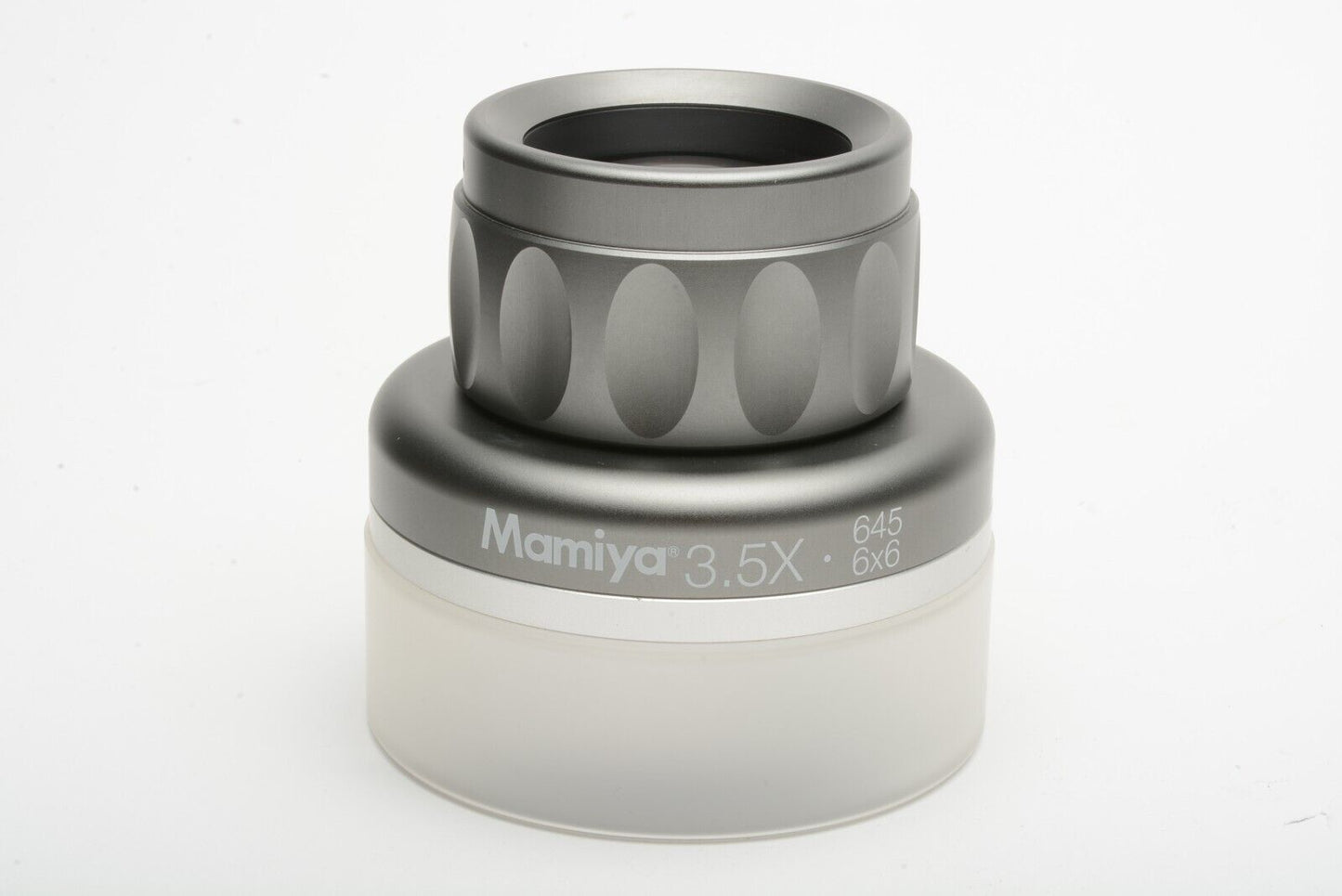 MINT- MAMIYA 3.5X LOUPE 6x6 6x4.5 645 MEDIUM FOMAT MULTI-COATED w/CASE