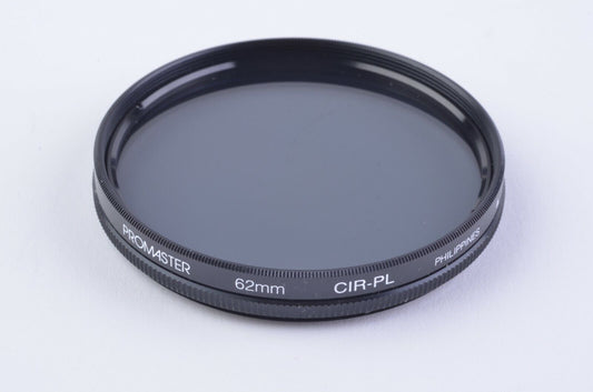 MINT PROMASTER 62mm CIRCULAR POLARIZING FILTER