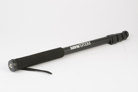 Sunpak 6700M 67" Black Monopod in Case, Very Clean