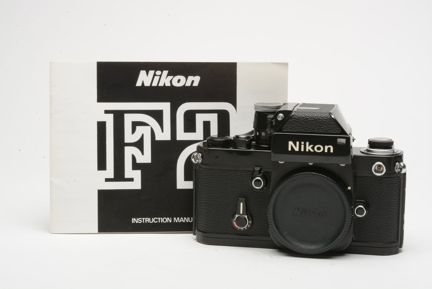 Nikon F2 35mm SLR Body w/DP-1 prism finder, very nice & clean