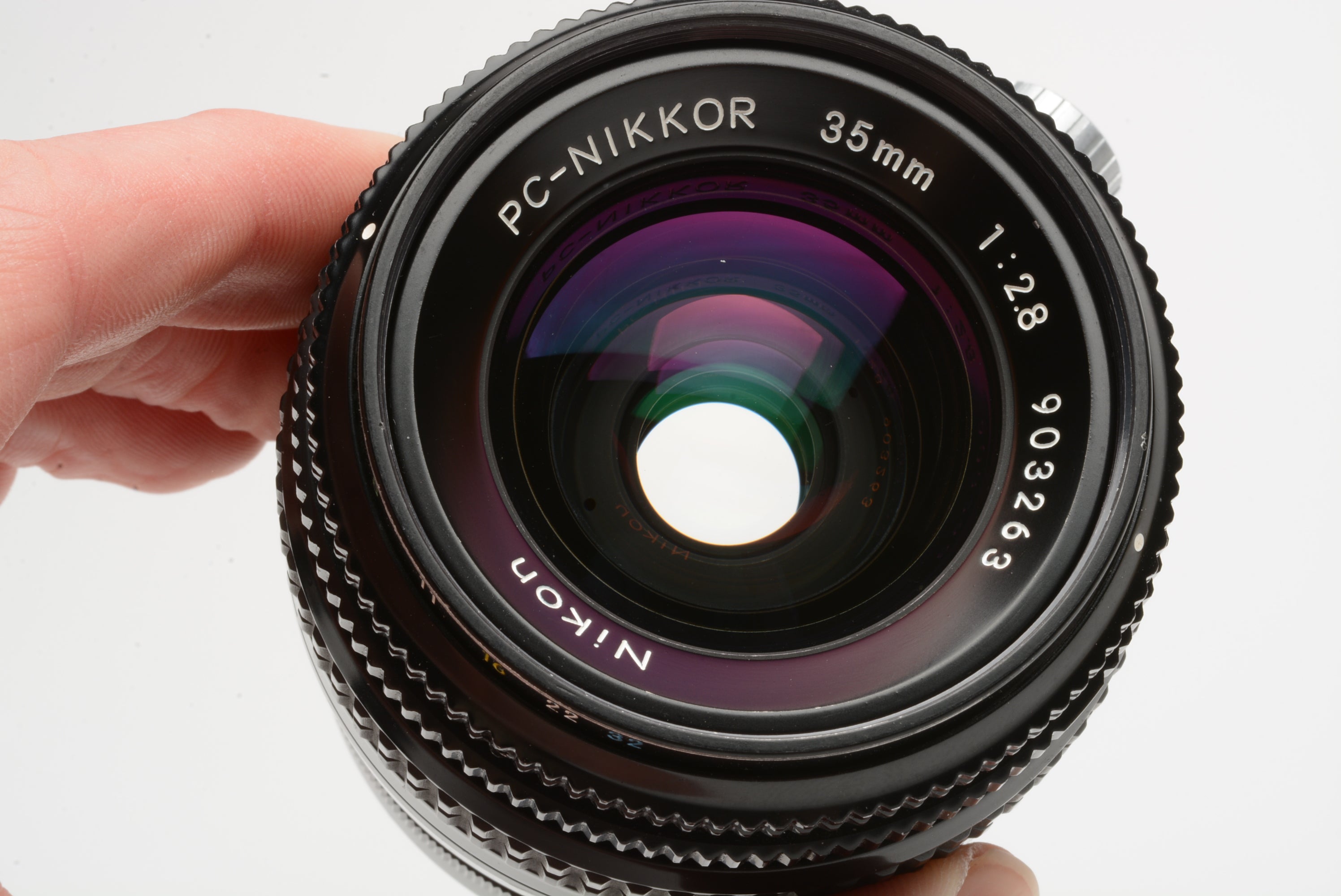 Nikon PC Nikkor 35mm F2.8 Shift lens, w/Caps, very clean 
