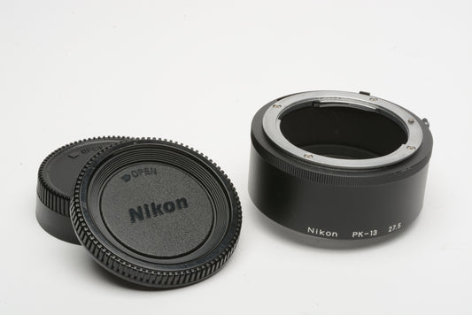 Nikon PK-13 Extension tube, w/caps