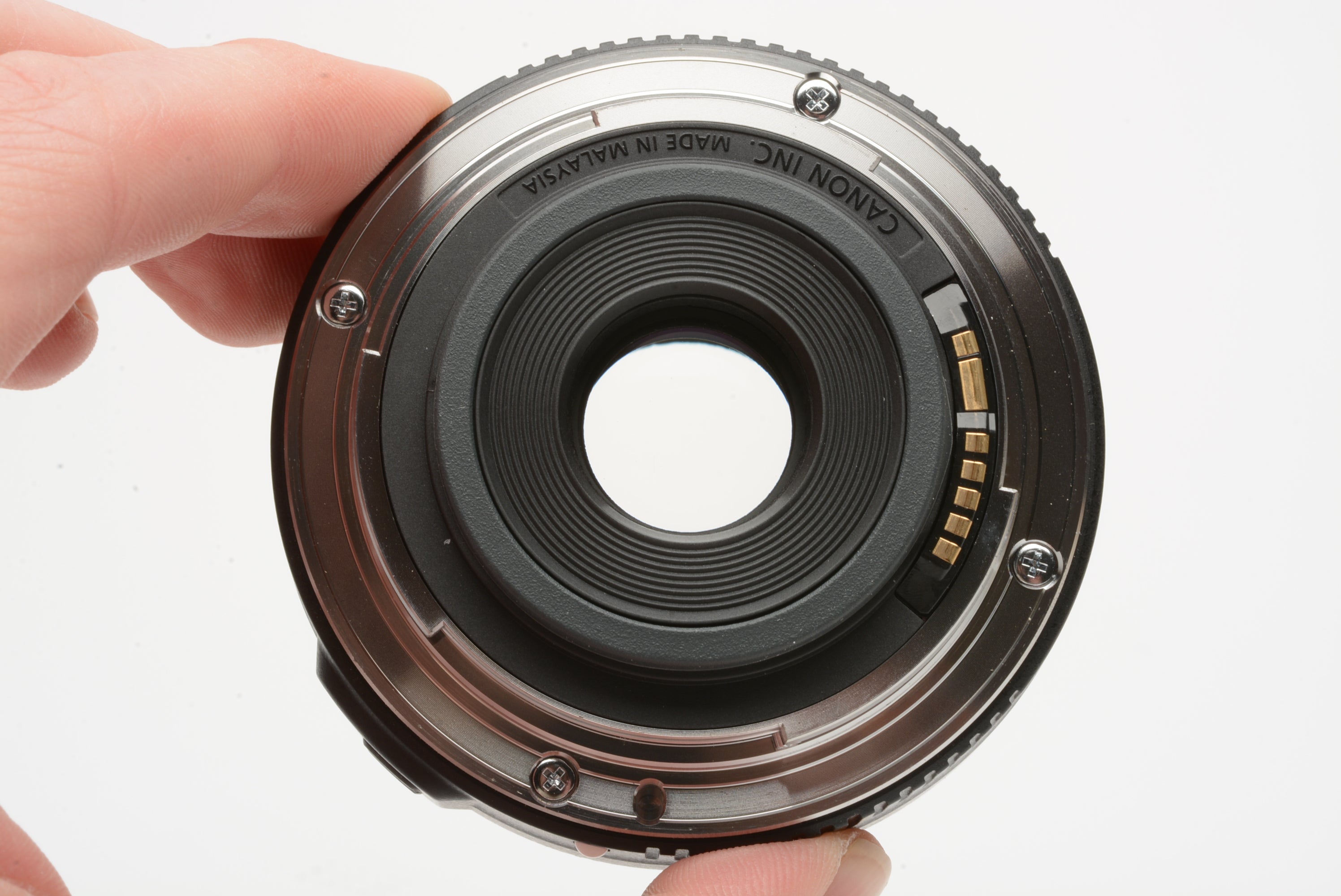 Canon EFS 24mm F2.8 STM Pancake macro lens, w/Caps – RecycledPhoto