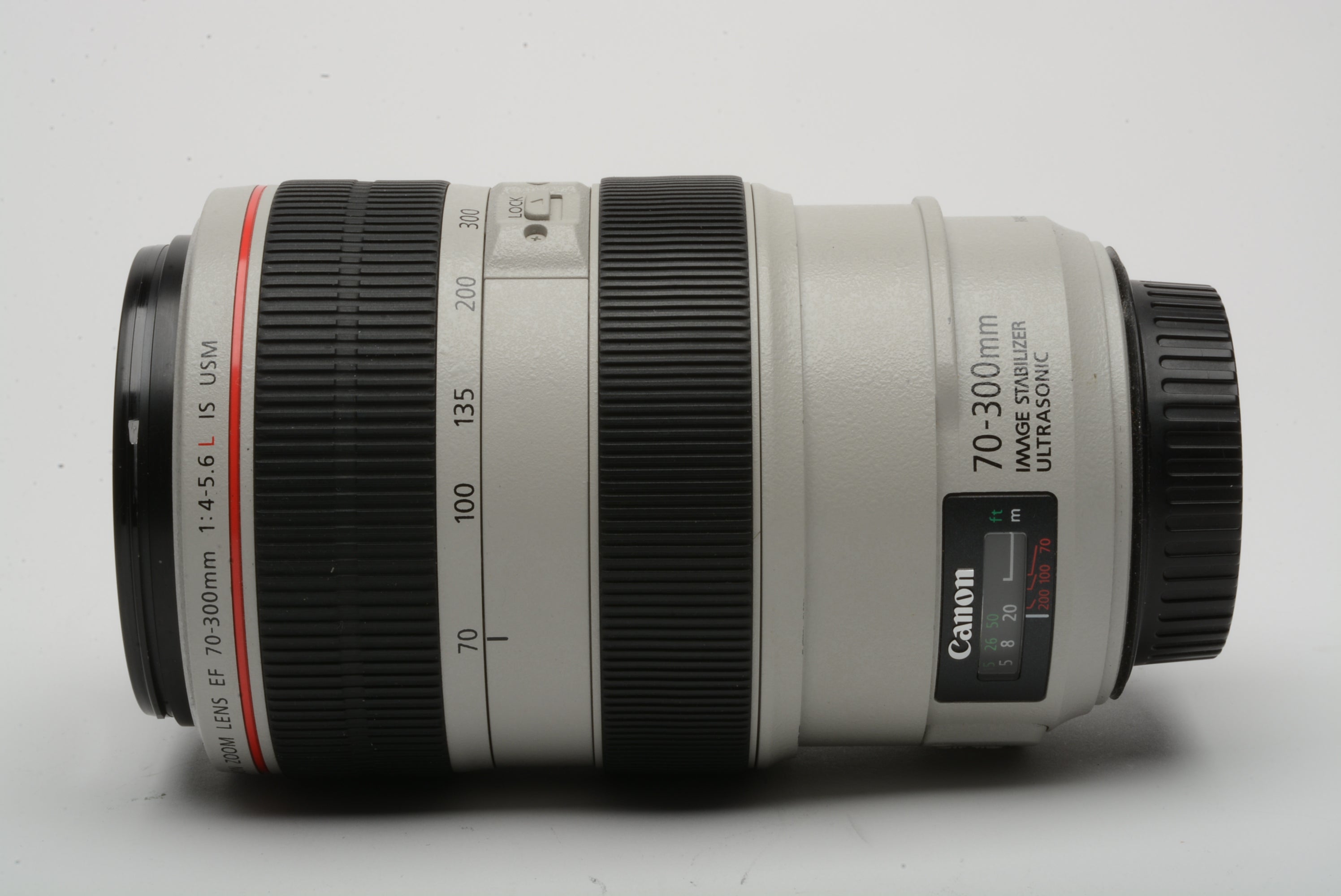 Canon EF 70-300mm F4-5.6L IS USM Zoom Lens w/B+W UV + caps