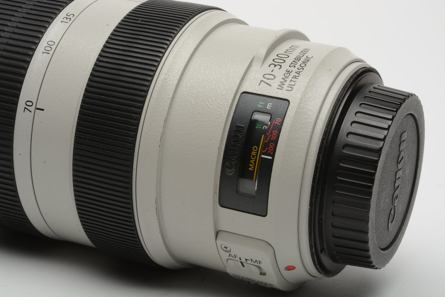Canon EF 70-300mm F4-5.6L IS USM Zoom Lens w/B+W UV + caps, boxed