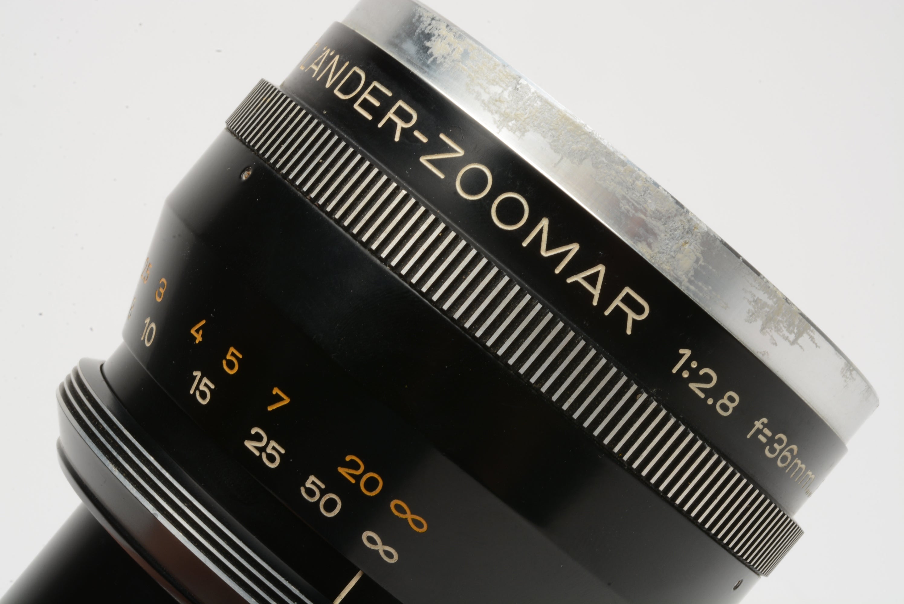 Voigtlander Zoomar 36-82mm f2.8 Zoom lens w/DKL Mount, rare! – RecycledPhoto