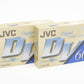 Set of 2 JVC Mini DV 60 minute cassette M-DV60ME