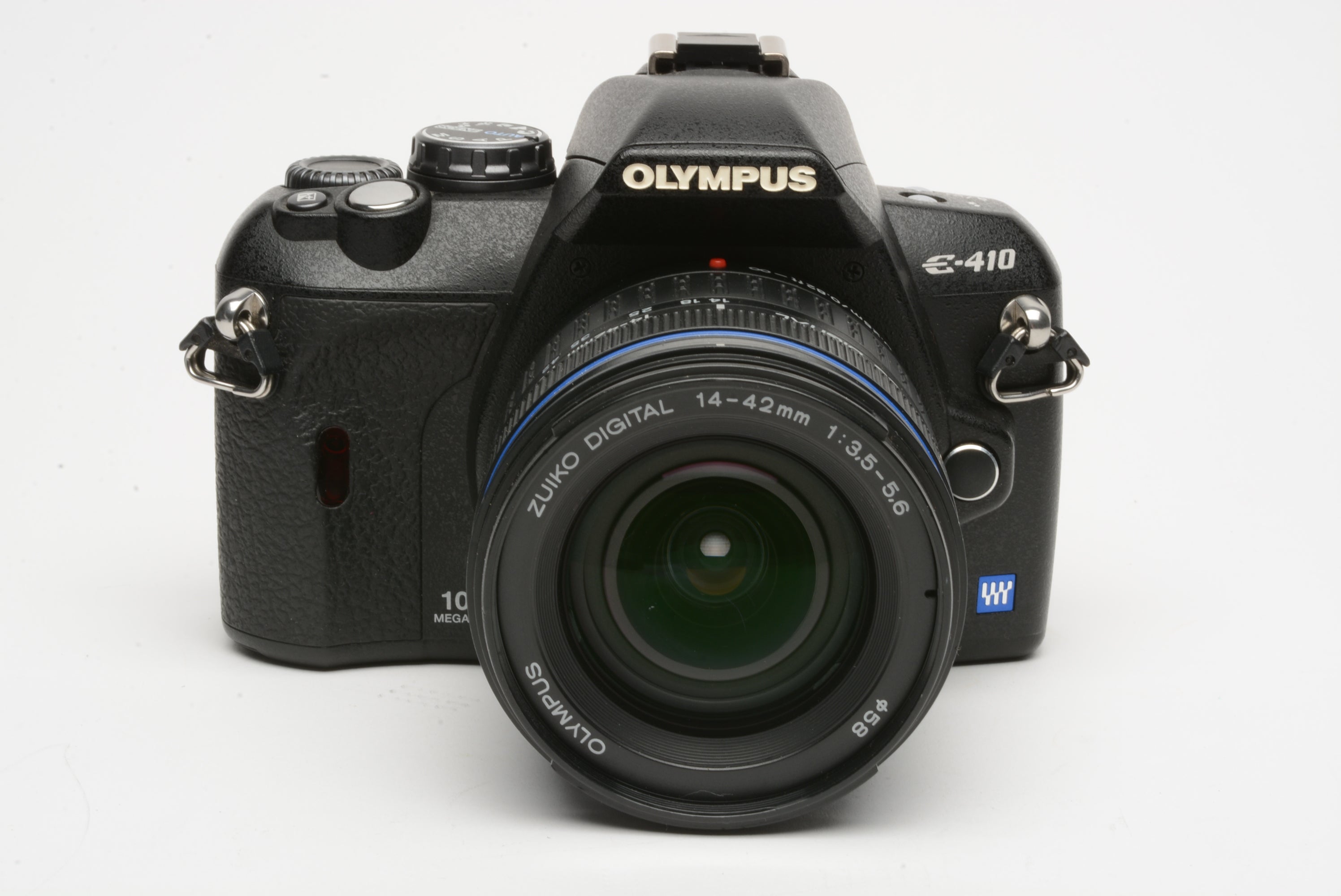 Olympus E410 DSLR 4/3 mount w/14-42mm f3.5-5.6 ED zoom, 5261 Acts