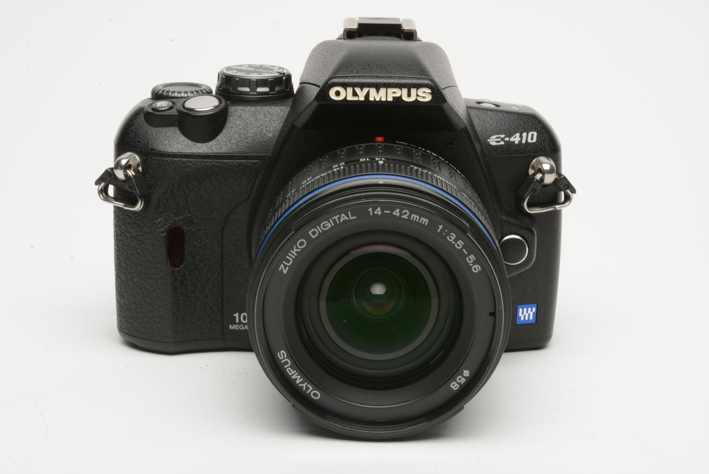 Olympus E410 DSLR 4/3 mount w/14-42mm f3.5-5.6 ED zoom, 5261 Acts, nice!