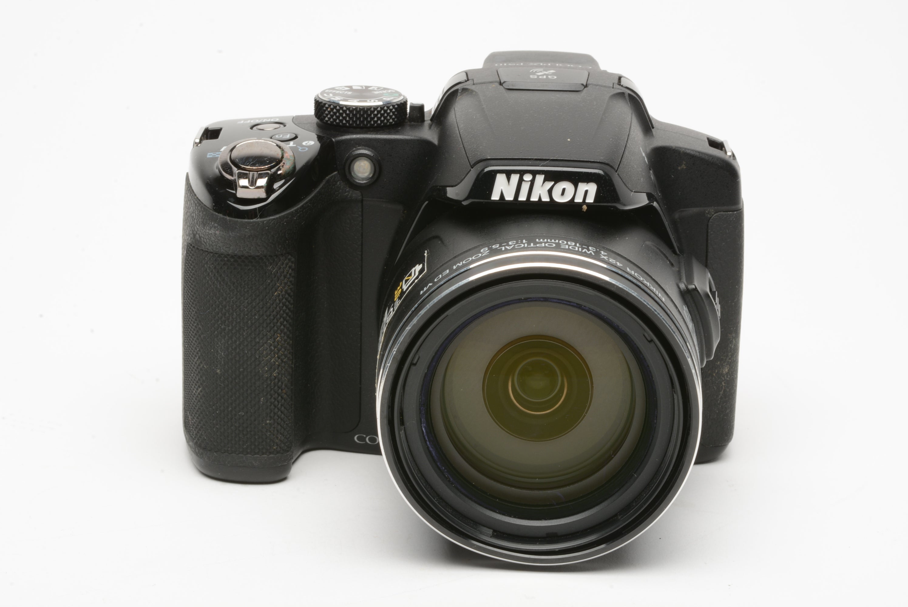 Nikon Coolpix P510 Digital 16.1MP point&shoot camera, 2batts 