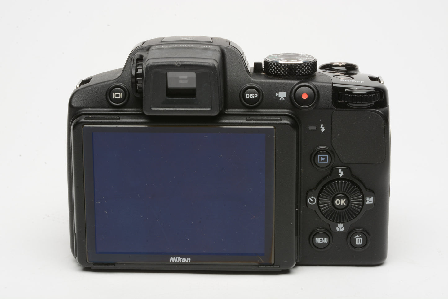 Nikon Coolpix P510 Digital 16.1MP point&shoot camera, 2batts, charger, strap+case