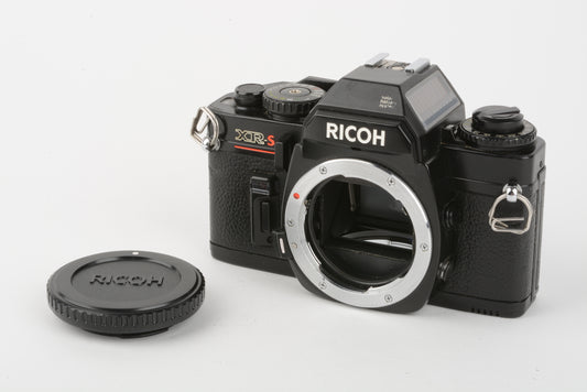 Ricoh XR-S 35mm SLR Body, New light seals, tested, nice!