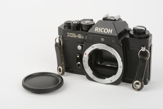Ricoh XR-2S 35mm SLR Body, new light seals, tested, great!