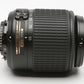 New boxed Nikon AF-S DX zoom Nikkor 55-200mm f4-5.6G ED lens + UV filter