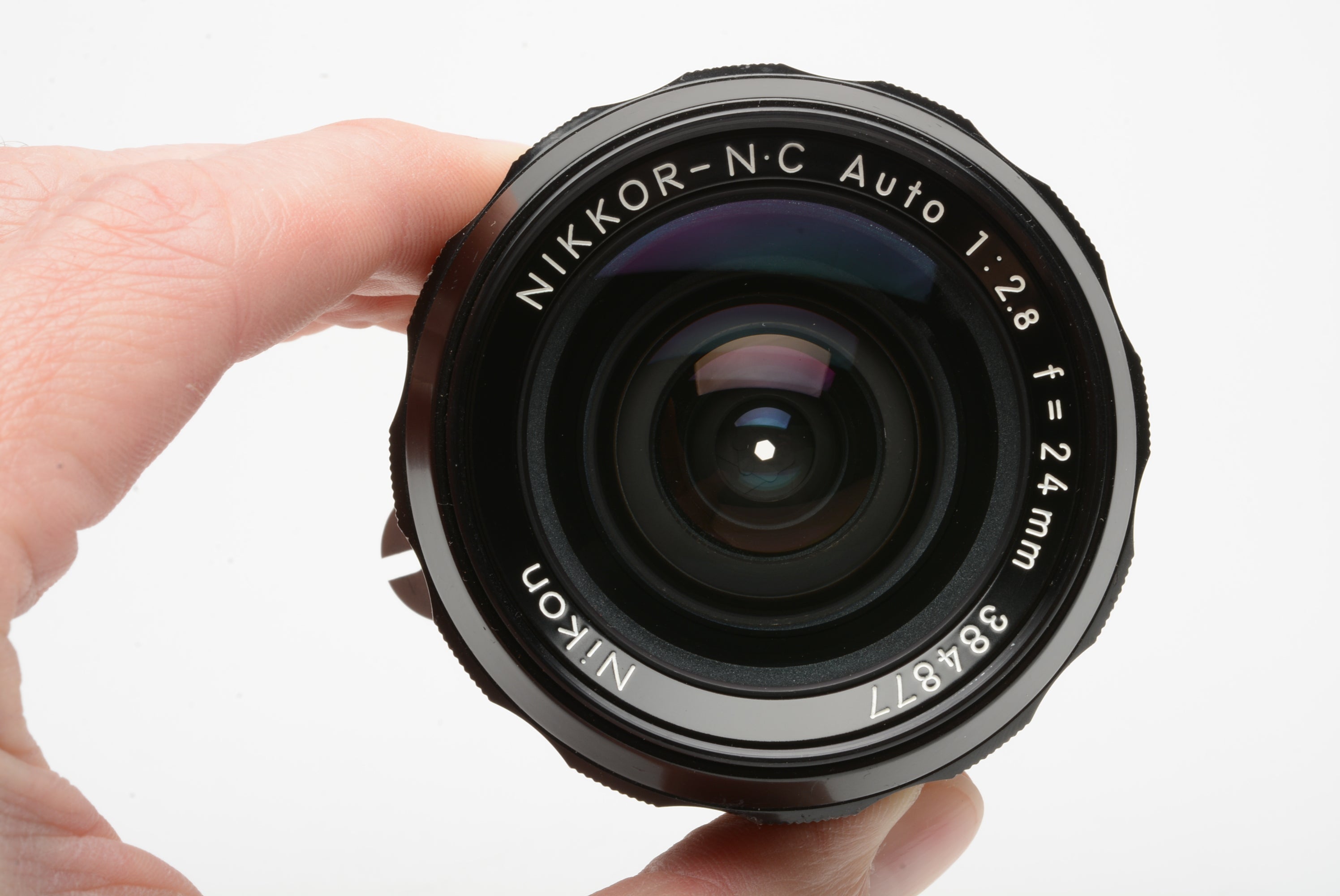 Nikon Nikkor-N.C 24mm f2.8 wide angle lens Nikon Non-AI mount ...