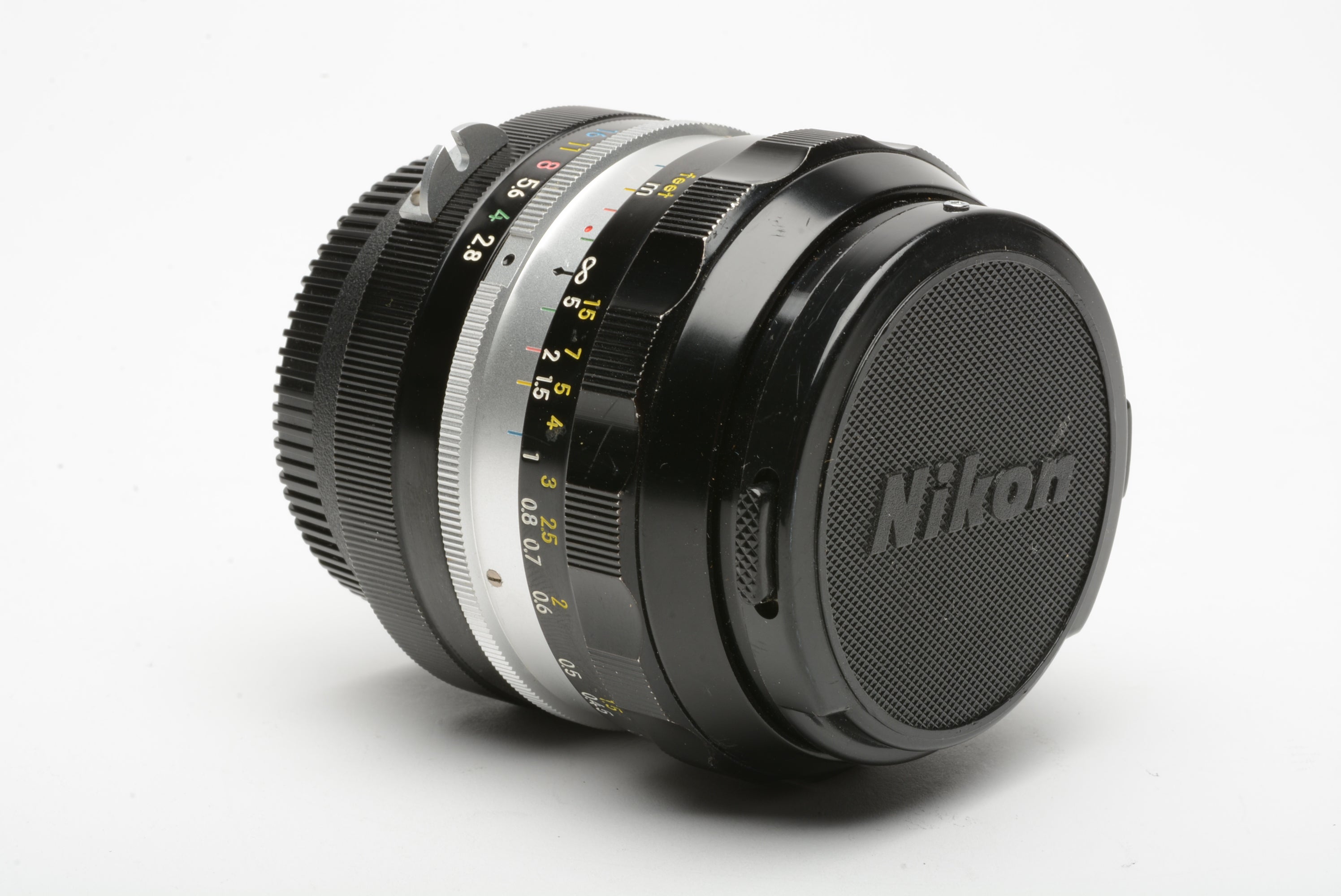 Nikon Nikkor-N.C 24mm f2.8 wide angle lens Nikon Non-AI mount 
