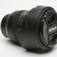 Nikon AF-S Nikkor 18-200mm F3.5-5.6 G ED VR DX zoom lens, hood, pouch, clean!