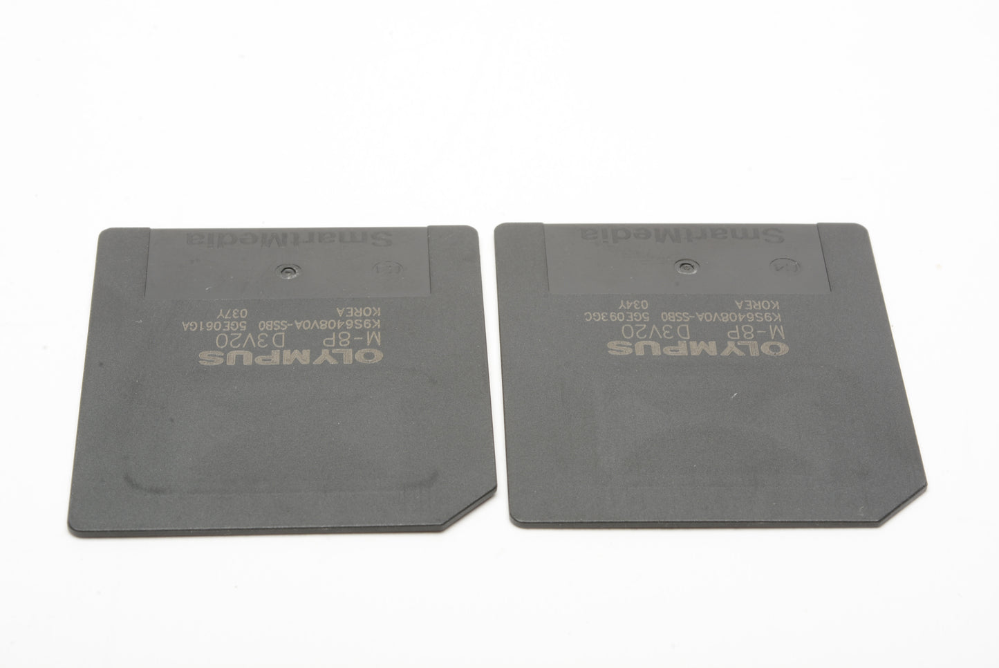 Set of 2 Olympus Smartmedia 8MB cards