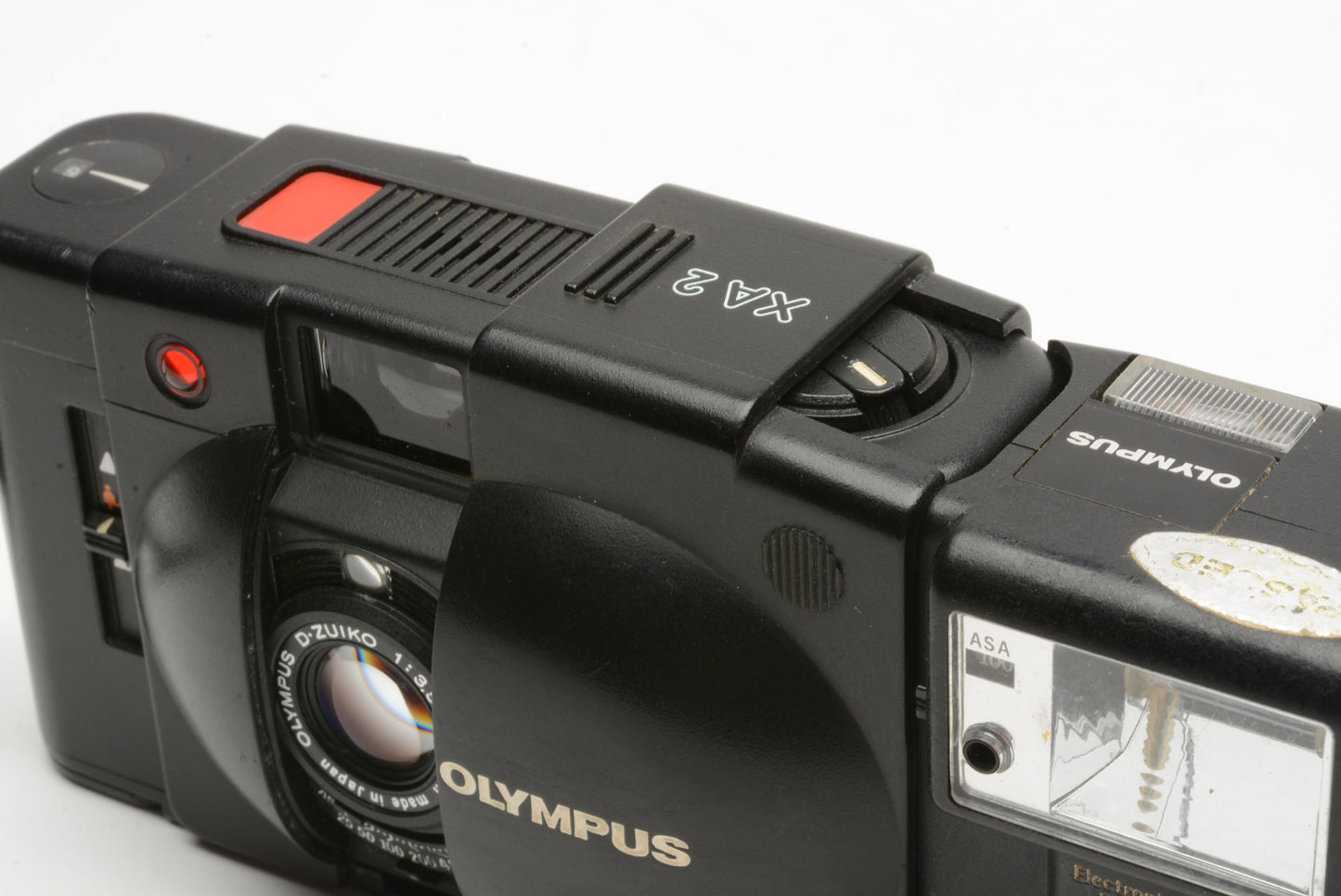 Olympus XA 2 w/A11 flash, new light seals, tested, great!