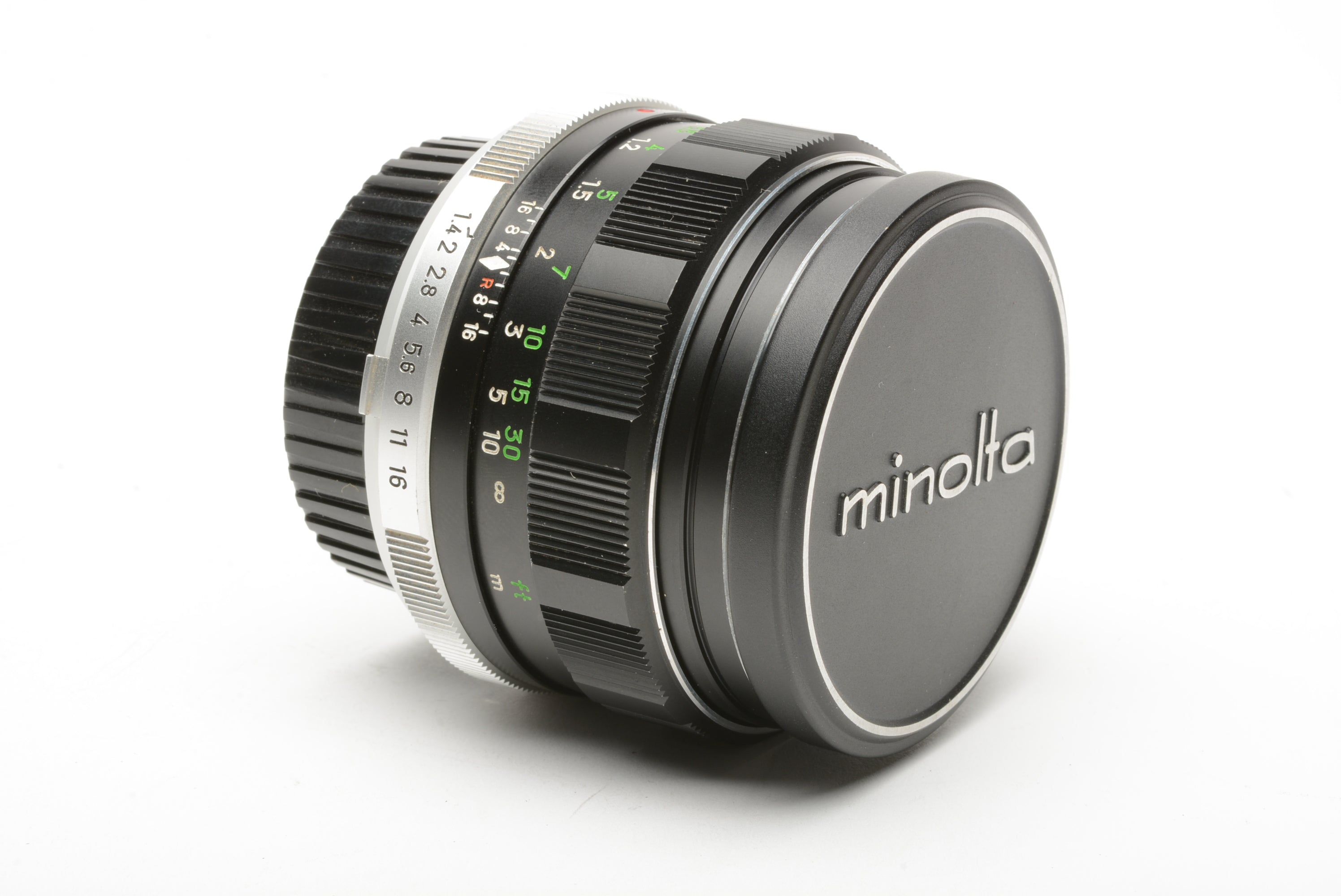 Minolta Rokkor-PF 58mm f1.4 lens, caps, UV filter, clean and sharp! –  RecycledPhoto