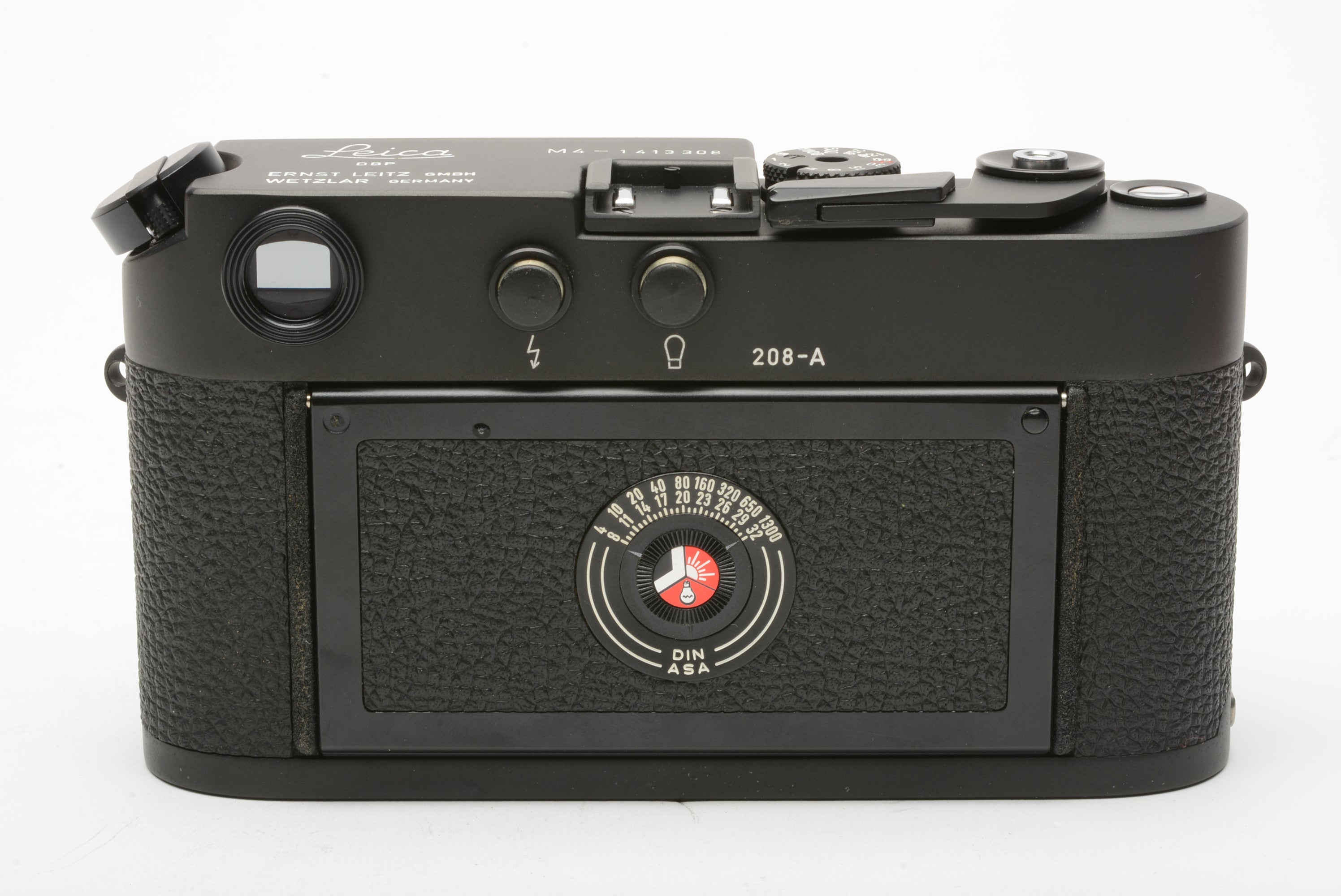 Leica M4 #10400 Jahre 50th Anniversary black body mint, boxed 