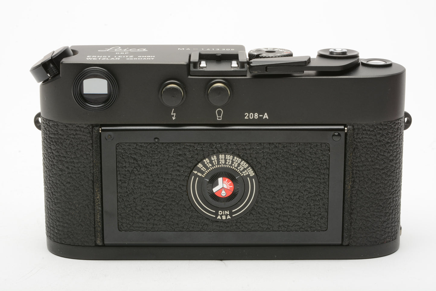 Leica M4 #10400 Jahre 50th Anniversary black body mint, boxed, never used