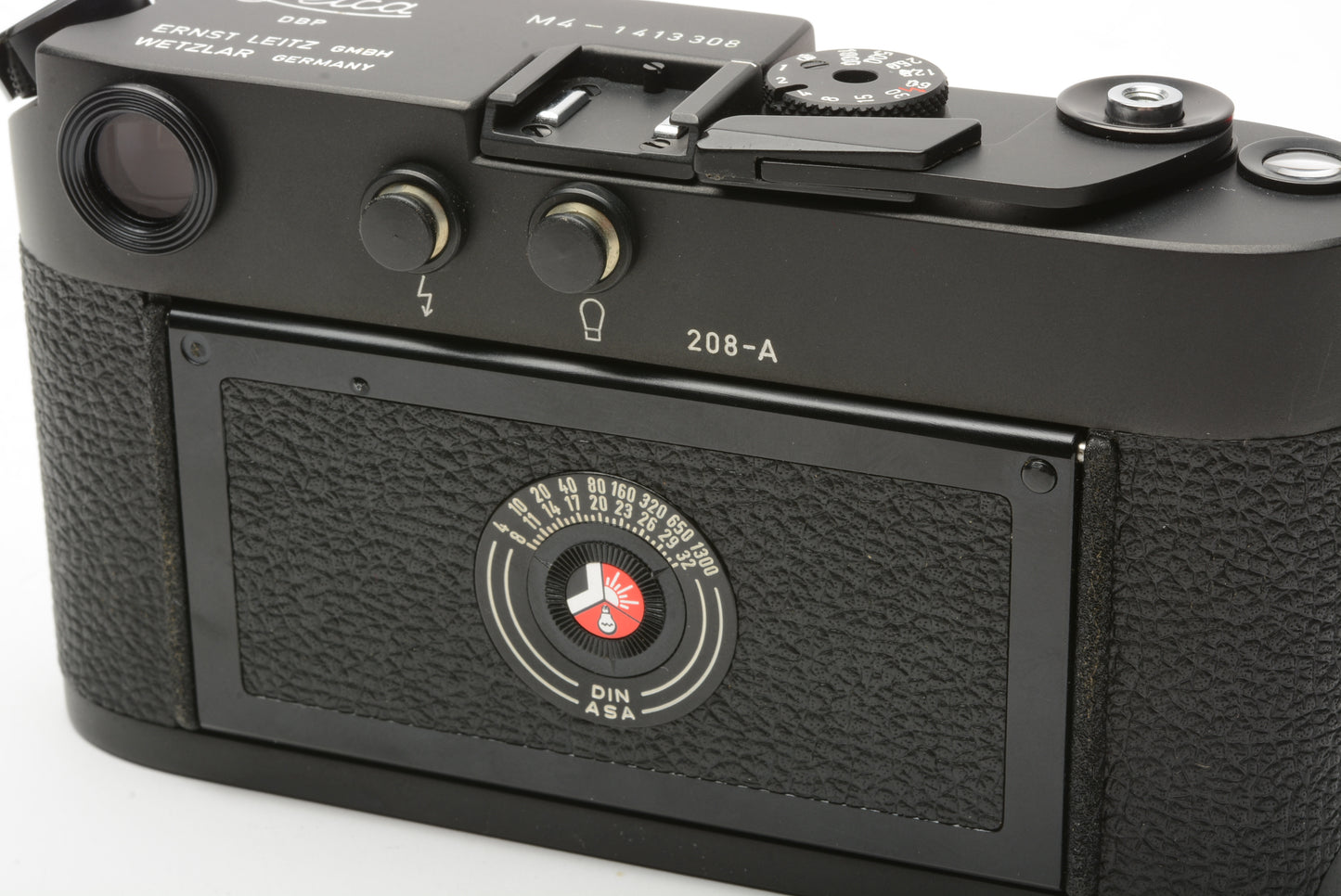 Leica M4 #10400 Jahre 50th Anniversary black body mint, boxed, never used