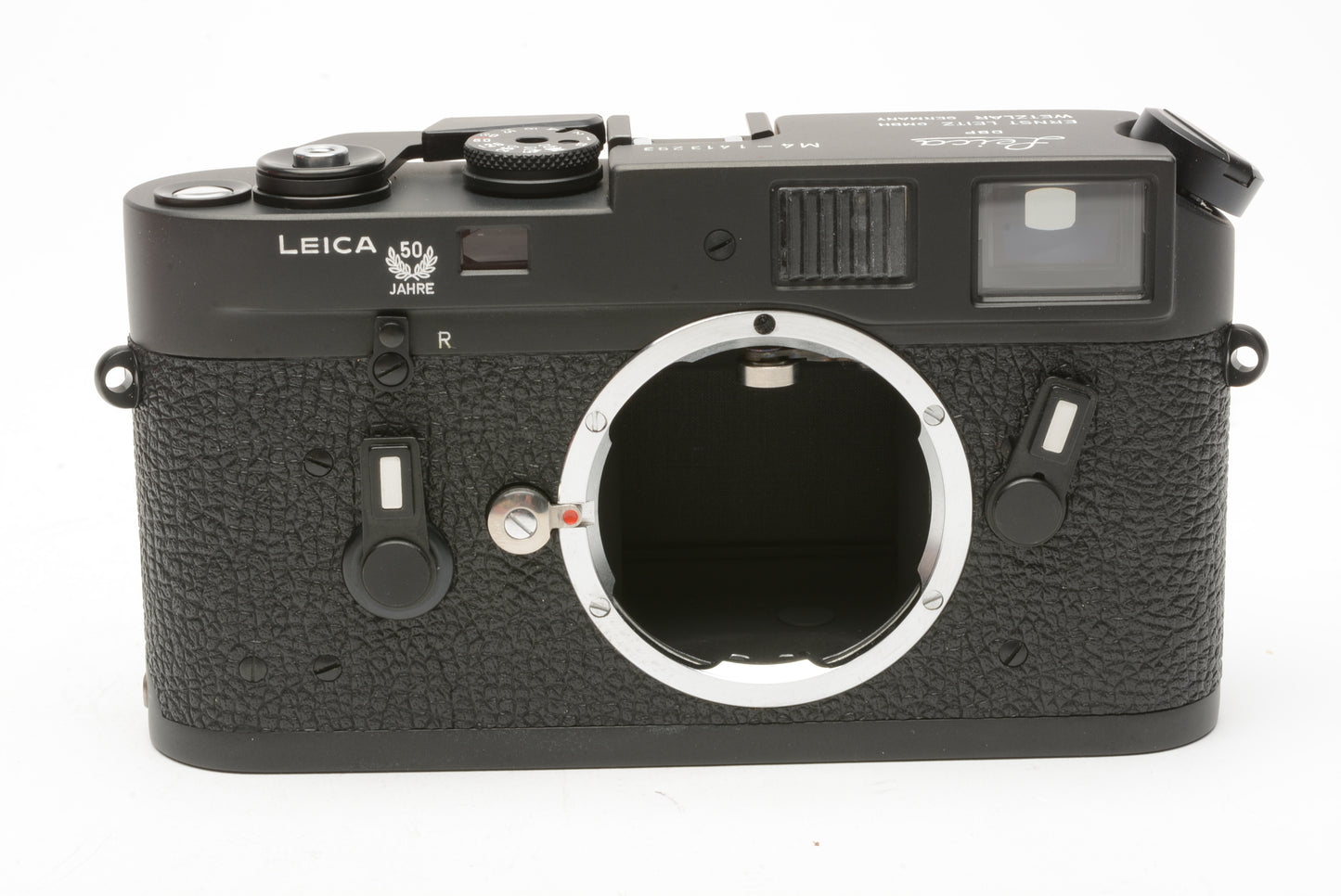 Leica M4 #10400 Jahre 50th Anniversary black body mint, boxed, never used