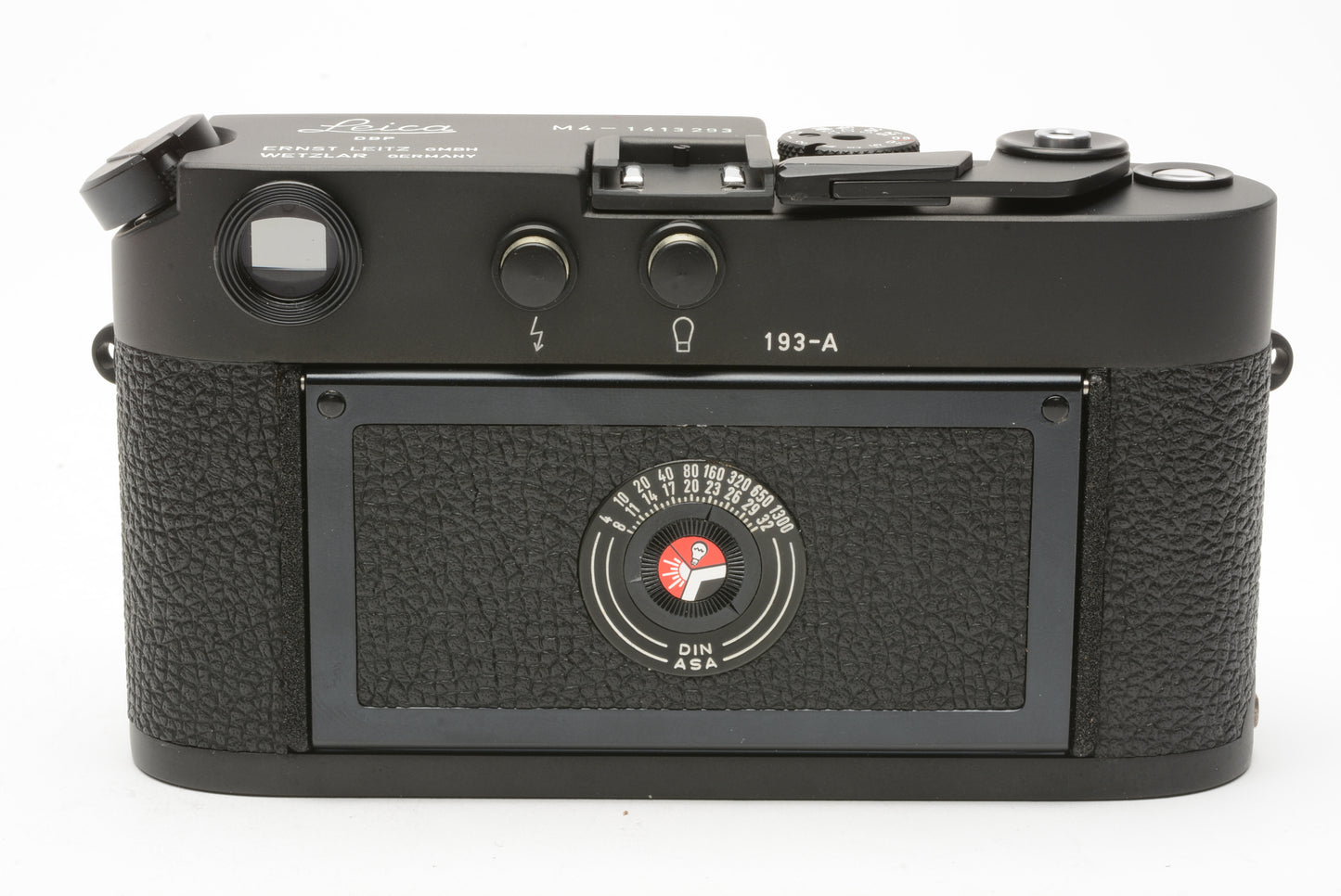 Leica M4 #10400 Jahre 50th Anniversary black body mint, boxed, never used