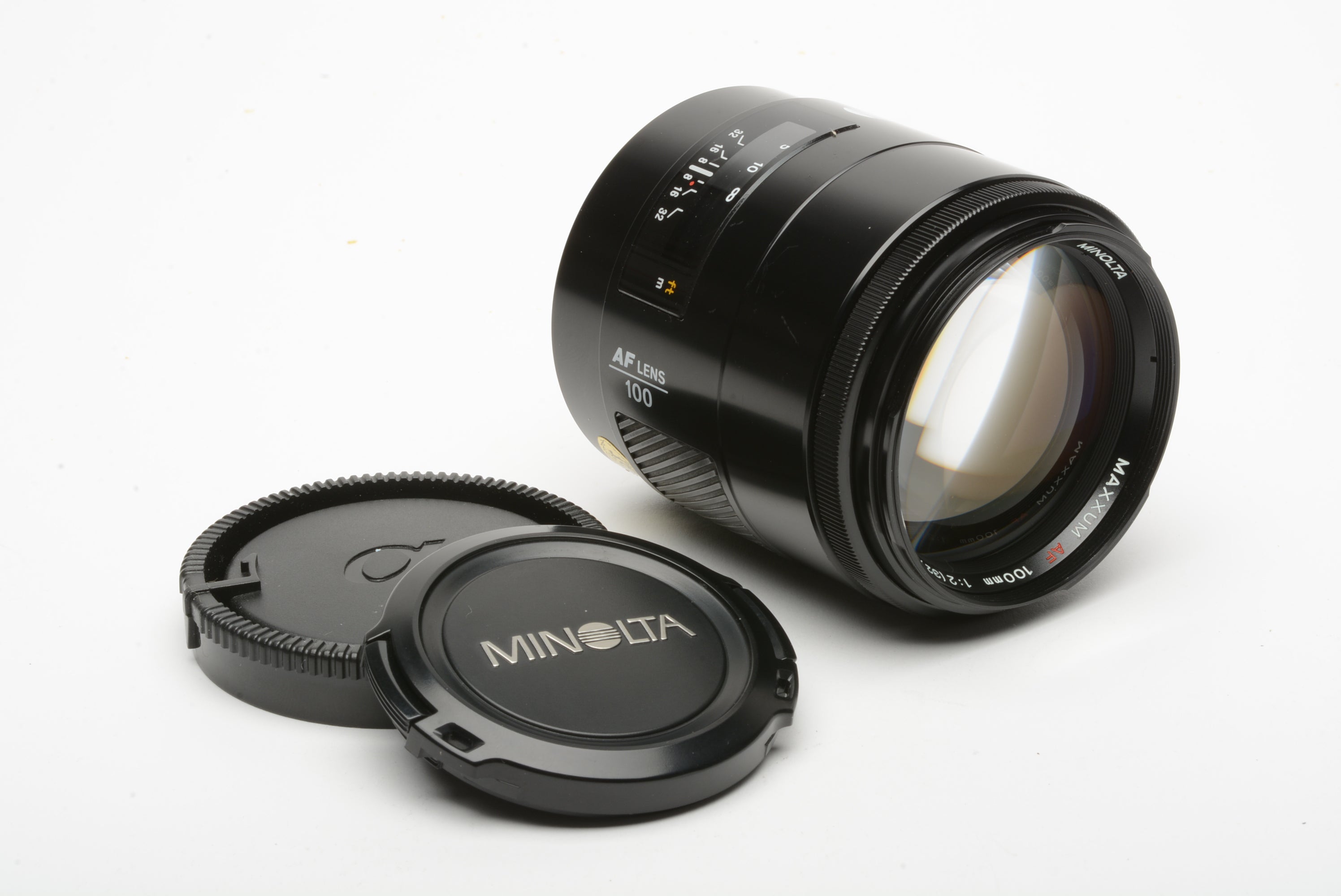 Minolta Maxxum 100mm F2 portrait lens for Minolta Maxxum or Sony A