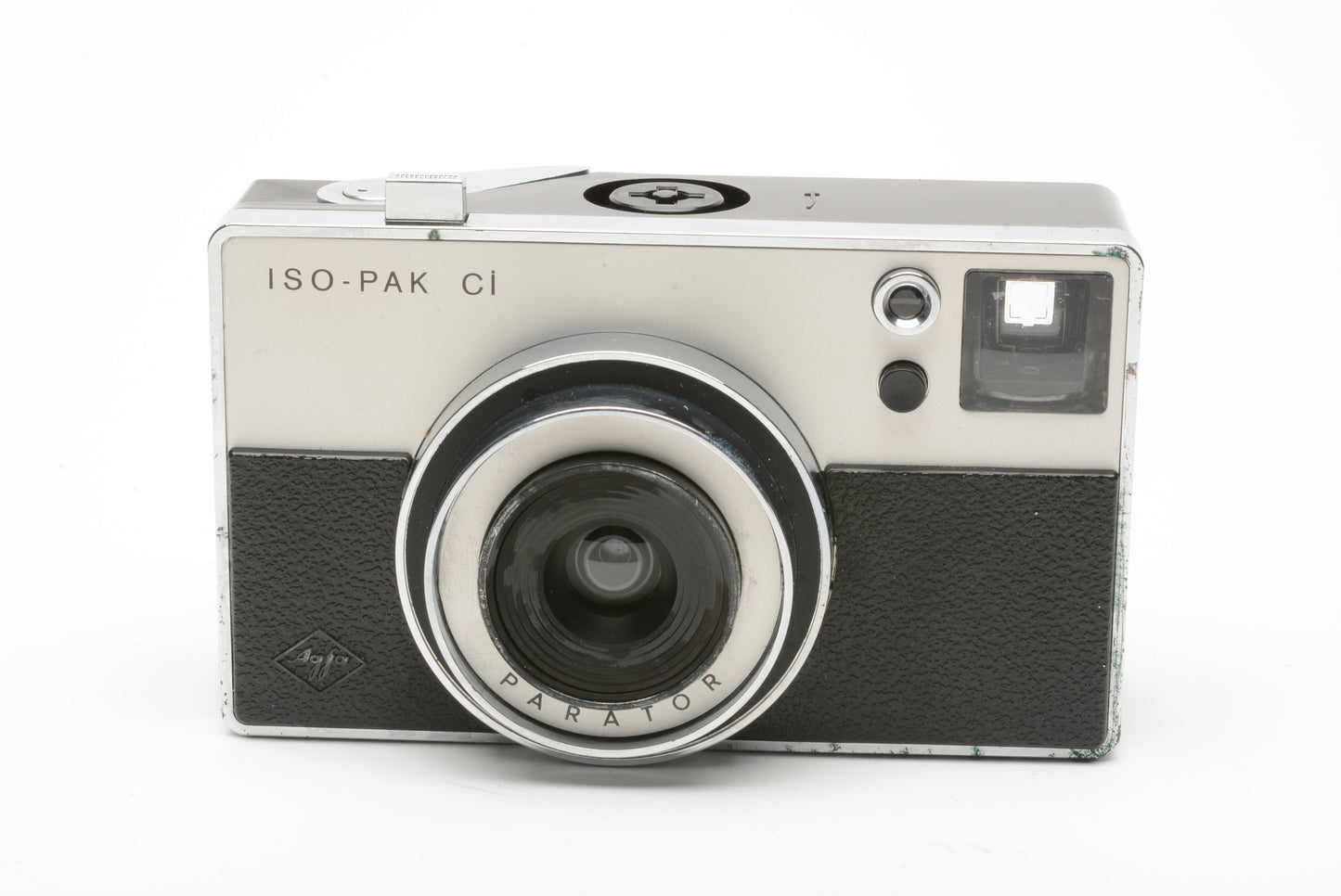 Agfa ISO-PAK CI 126 camera w/Parator lens and case