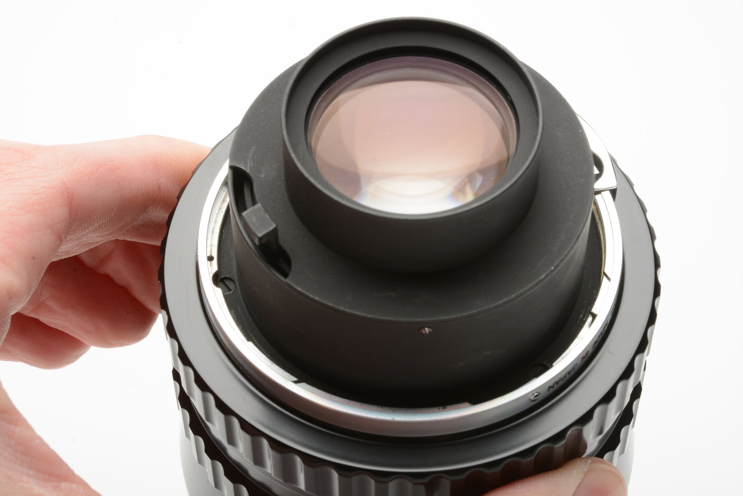 Nikkor-0 50mm f2.8 for Bronica S series cameras, Cap+Pola filter