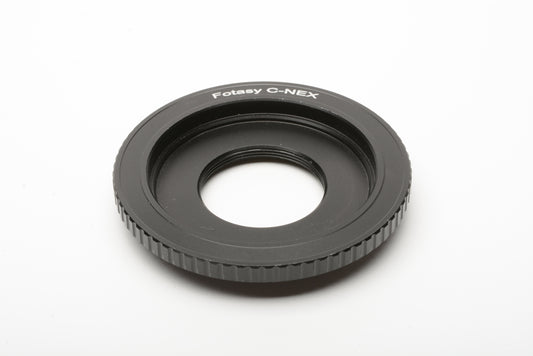 Fotasy C-NEX Mount adapter (Movie C-mount to Sony NEX Body)