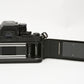 Nikon F2AS 35mm SLR Body (Black), new seals, cap, strap, tested, great!