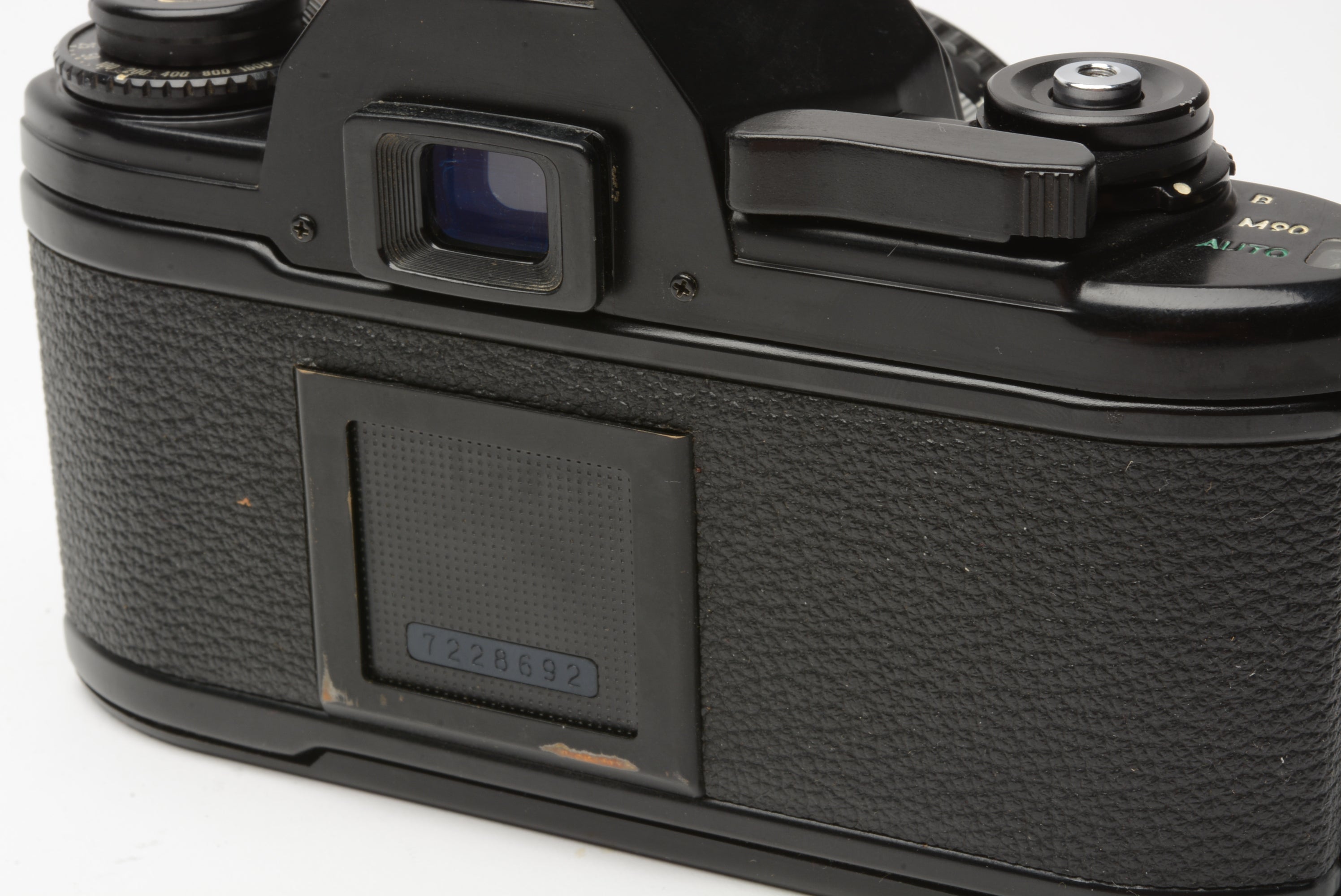 Nikon EM 35mm SLR w/Nikon Series E 50mm f1.8 lens, strap, cap, manual, new  seals