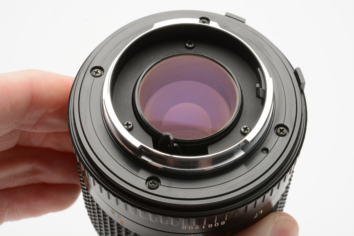 Minolta 135mm f3.5 MD mount prime lens, caps,
