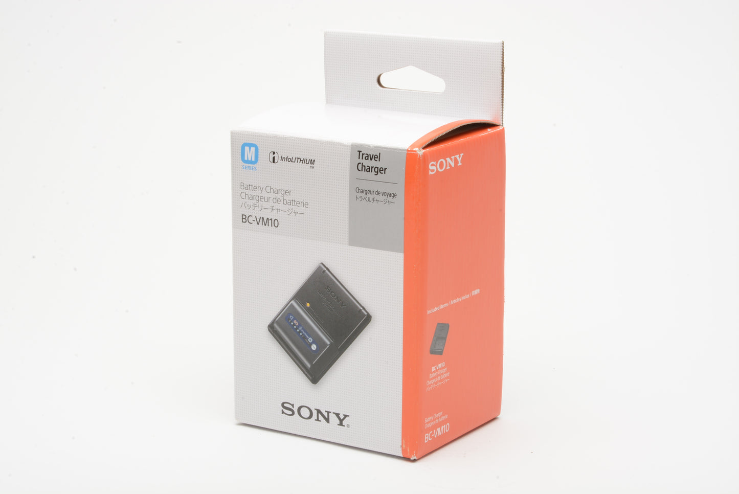 Sony BC-VM10 Battery Charger, boxed, genuine Sony, NEW