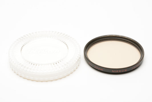 Nikon 52mm A2 warming filter in jewel case