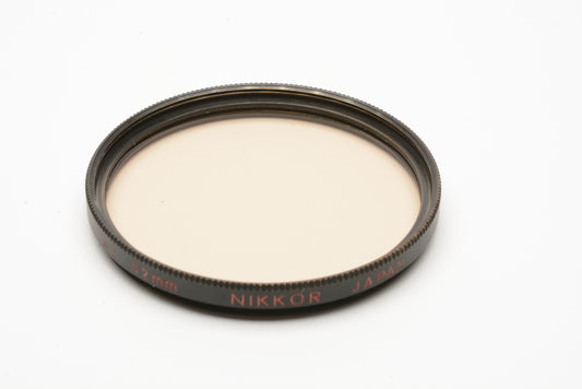 Nikon 52mm A2 warming filter in jewel case