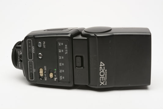 Canon 420EX Speedlite Flash, tested, works great