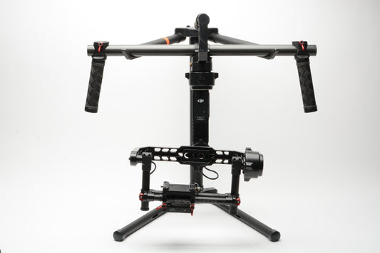 DJI Ronin R-16 3-Axis Gimbal Stabilizer, batt+charger+remote+case+accessories